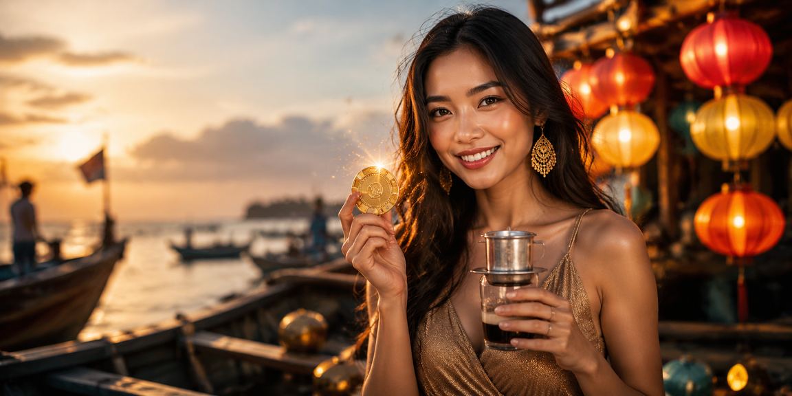 Người chơi xổ số trực tuyến tại Hội An với thiết bị di động